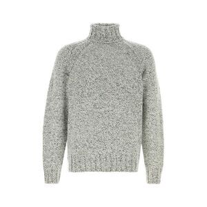 Zegna Men Two-Tone Cashmere Blend Sweater